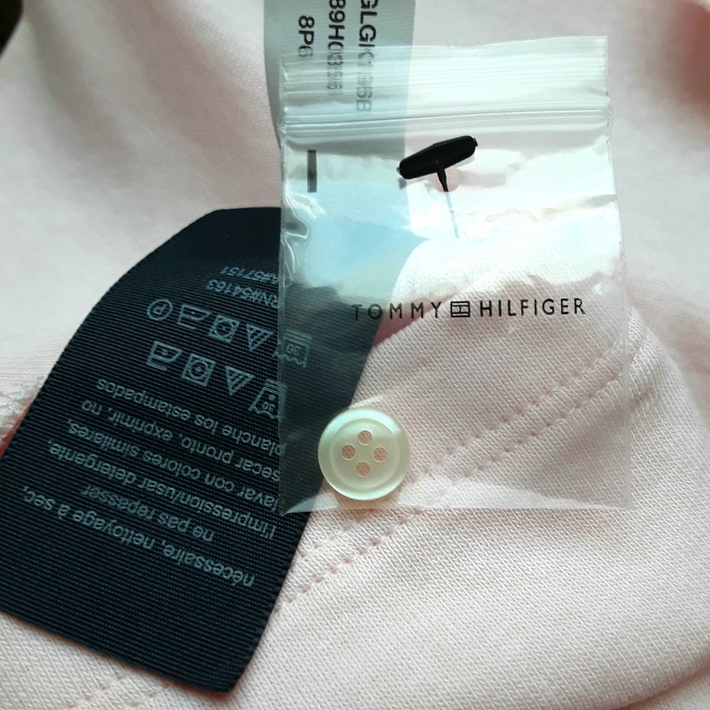 Tommy Hilfiger Pink Shirt NWT - Picture 6 of 8
